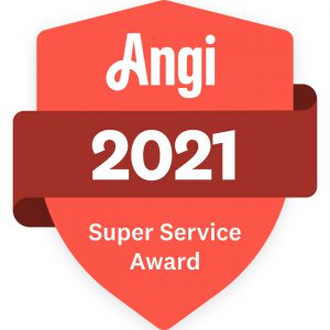 angi 2021 super service award badge