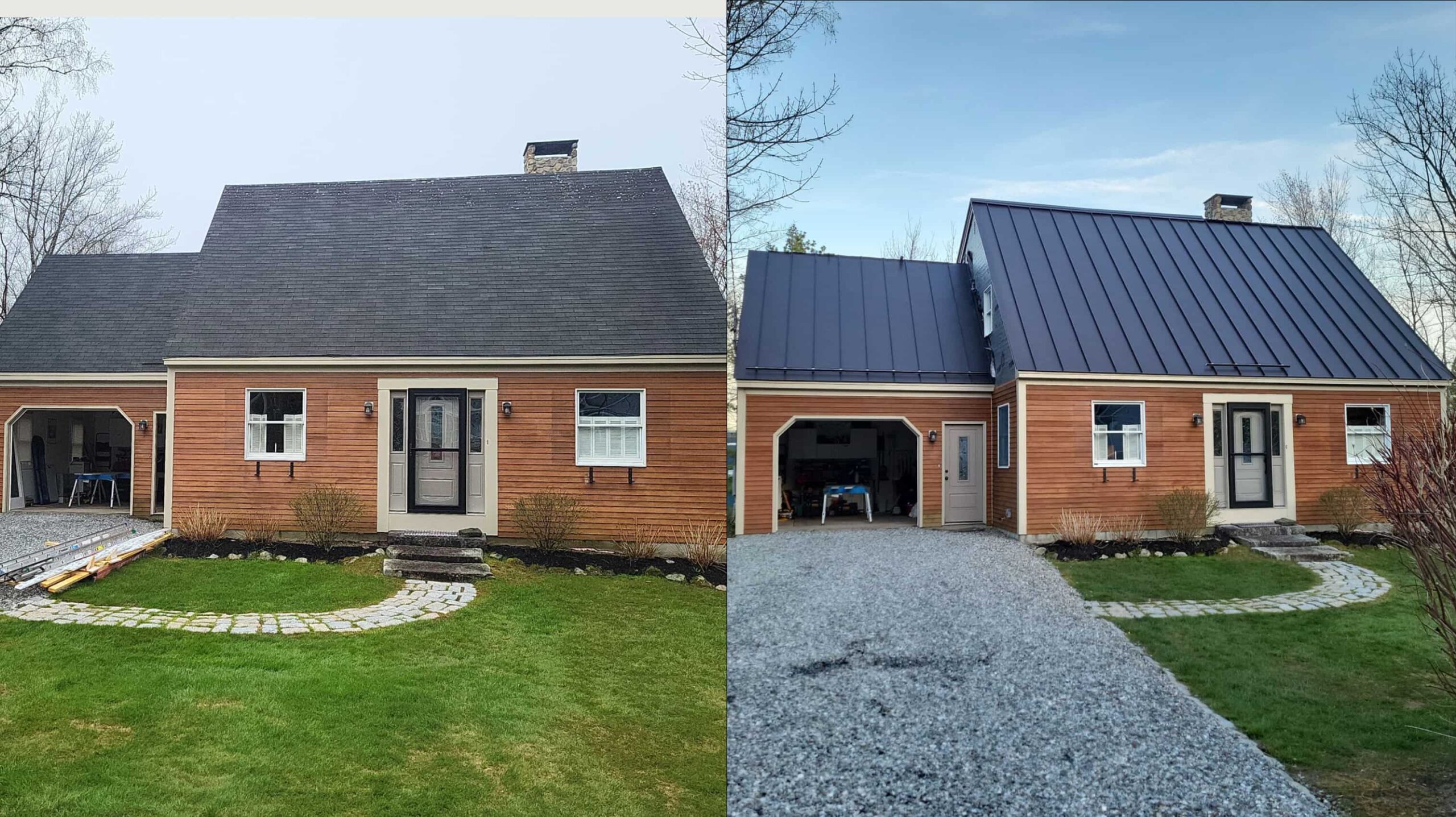 Is a metal or asphalt roof better for your home