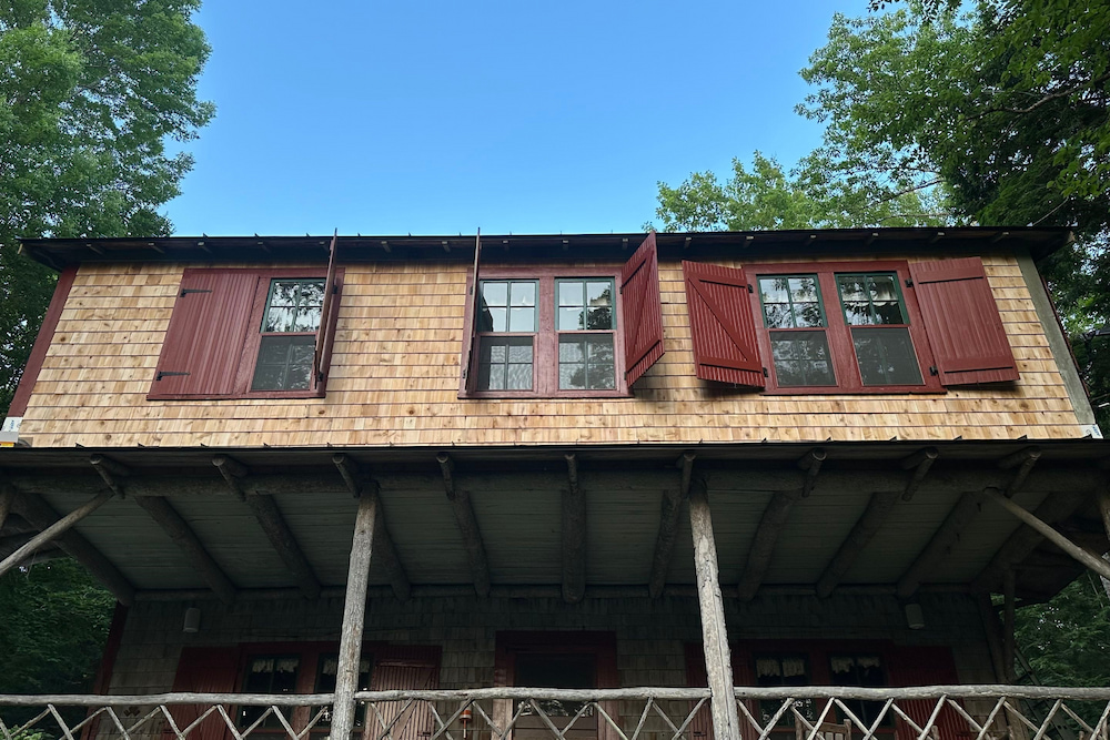 What exterior woodwork should homeowners watch closely